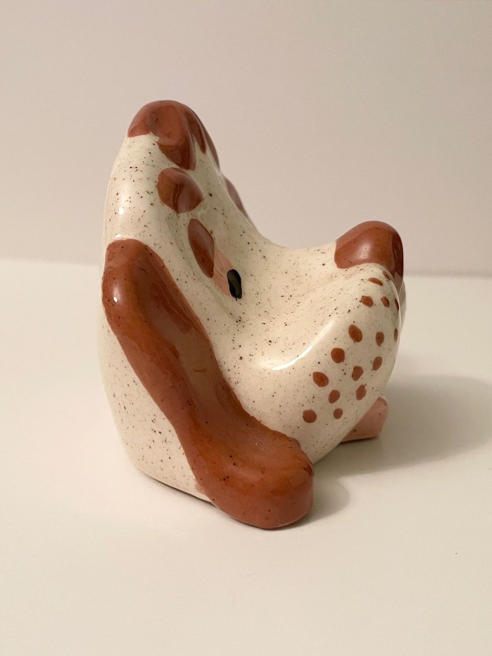 Vintage 1985 Ceramic Dog Eyeglass Holder Stand Novelty Poem - Picture 7 of 12